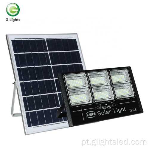 Externo IP66 ABS 50w 200w 300w holofote solar led